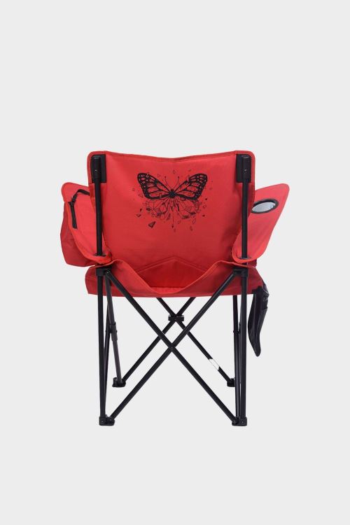 Siyah Wolfy Morpho Kamp Sandalyesi